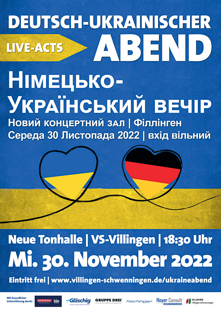 Plakat 2022 11 30 deutsch-urkainischer abend